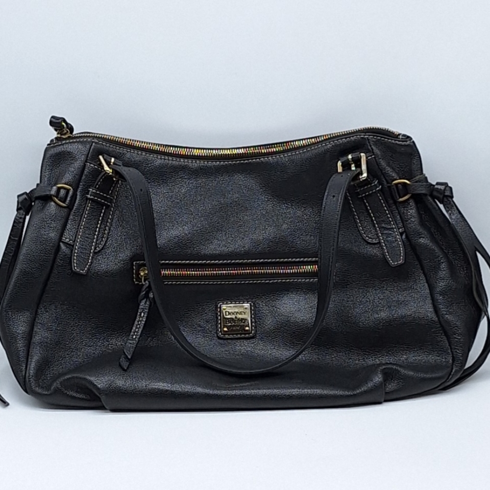 Dooney And Bourke Leather Satchel Purse MB